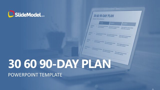 30 60 90 Day Plan for Executives PowerPoint Template