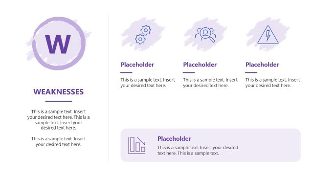 Customizable Hand-Sketch SWOT Analysis Template