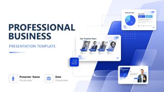 Editable Professional Business Presentation PPT Template