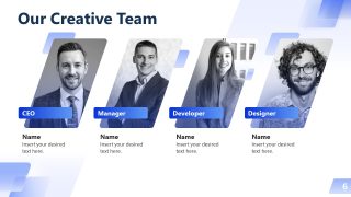 Professional Business Profile Template Layout 