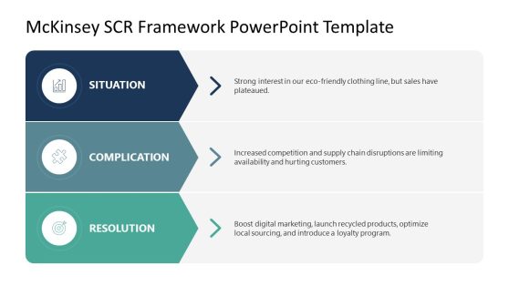 McKinsey SCR Framework Template Layout 