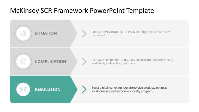 McKinsey SCR Framework Template Design