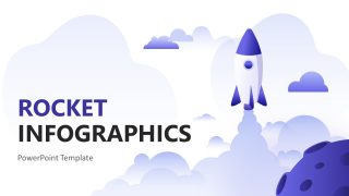 Rocket Infographics Template for PowerPoint 