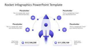 Engaging Rocket Infographics PPT Layout Diagram