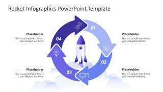 Rocket Infographics Metaphor Layout 