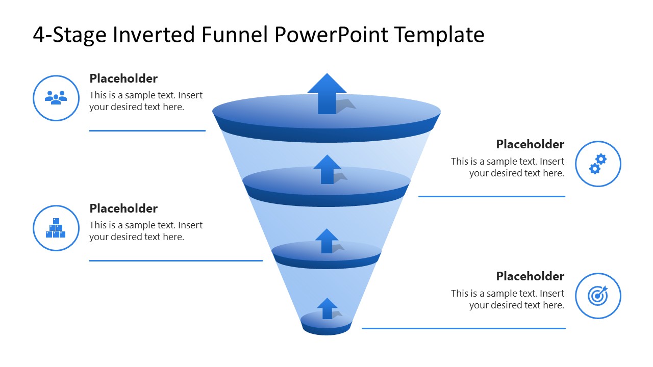 4-Stage Inverted Funnel Presentation Template