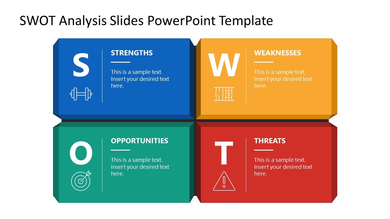 SWOT Analysis Slides PowerPoint Template