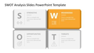 SWOT Analysis Slides Template for Presentation 