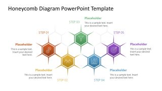 Honeycomb Diagram Template PPT Layout 