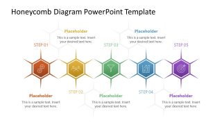 Honeycomb Diagram Template with Linear Array 
