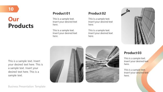 Product Portfolio Corporate Identity Presentation Template