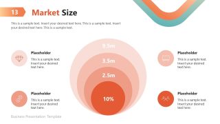 Market Size - Corporate Identity PPT Presentation Layout
