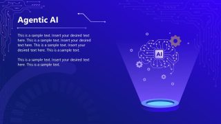 AI Training Discussion Slide PPT Layout 
