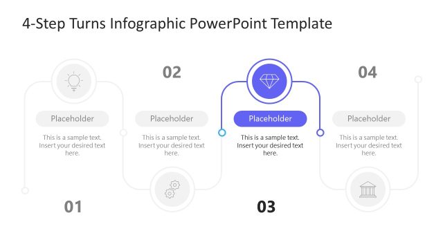 Step 3 Spotlight Diagram Infographic Slide