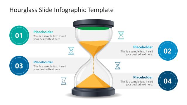 Editable Hourglass PPT Diagram Template