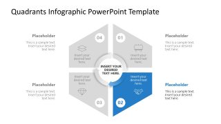 Customizable Quadrants Template Slide 