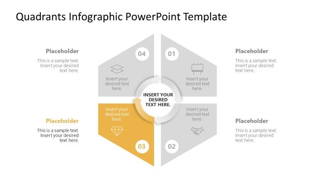 Engaging Quadrants PPT Template Layout