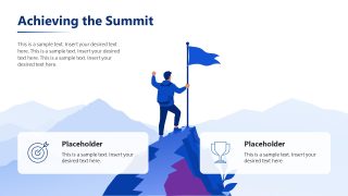 Path to Success Template for Presentation 