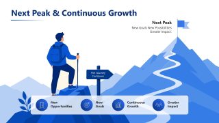 Human Illustration for Continuous Growth Presentation 