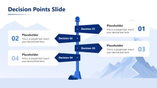 Path to Success PPT Template Layout 