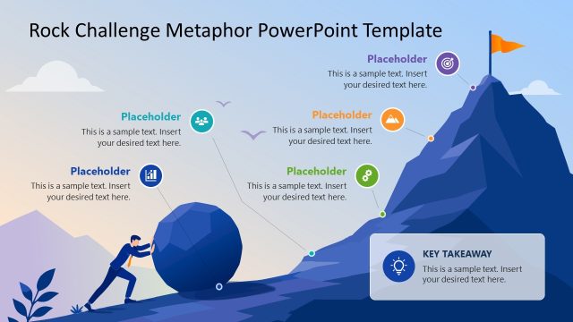 Rock Challenge Infographic Template PPT Layout