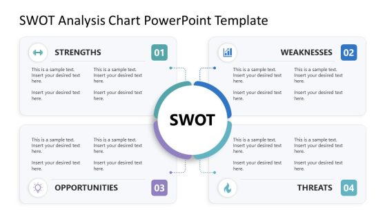 SWOT Analysis Chart PowerPoint Template