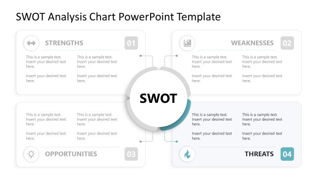 Threats Slide – SWOT Analysis Chart Template