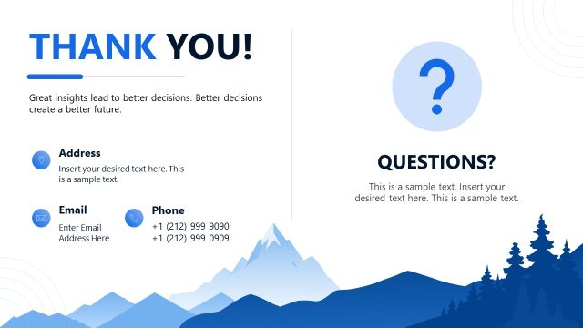 Thank You PowerPoint Slide – Welcome to My Presentation Deck