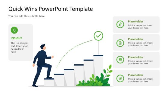 Customizable Quick Wins Diagram Template