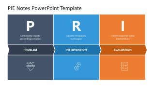PIE Notes Model Template with Vertical Format 