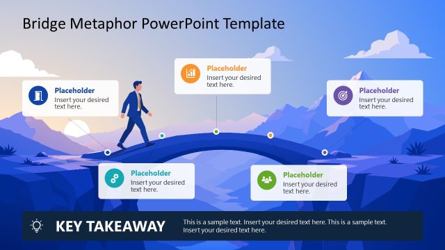 Bridge Metaphor Presentation Slide Template