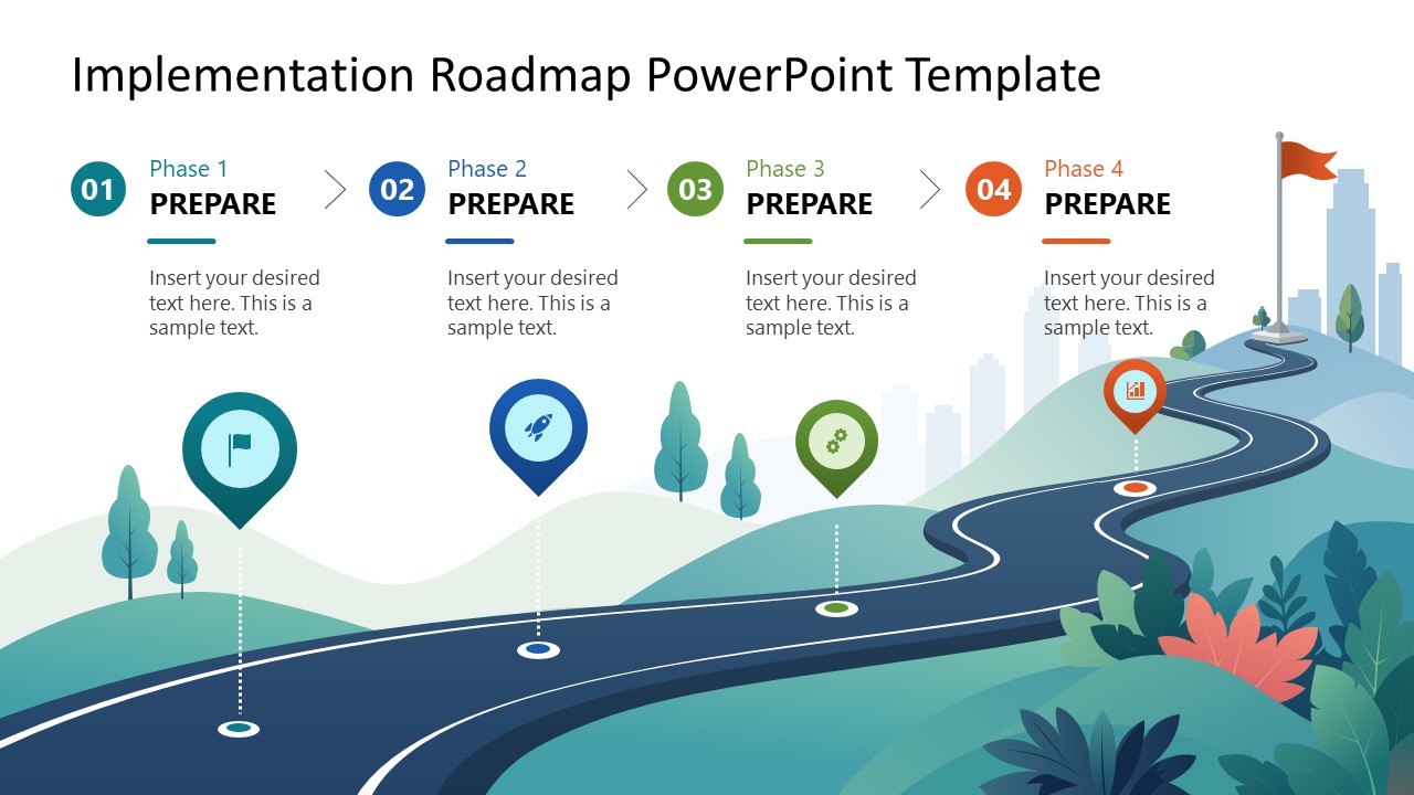 Implementation Roadmap Template for Presentation 