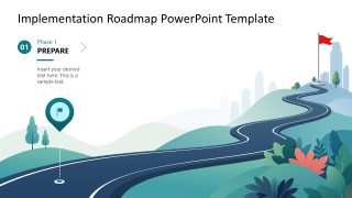 Implementation Roadmap Template for PowerPoint 