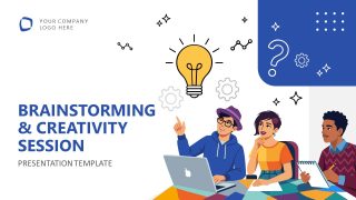 Opening Slide - Brainstorming Creativity PowerPoint Presentation