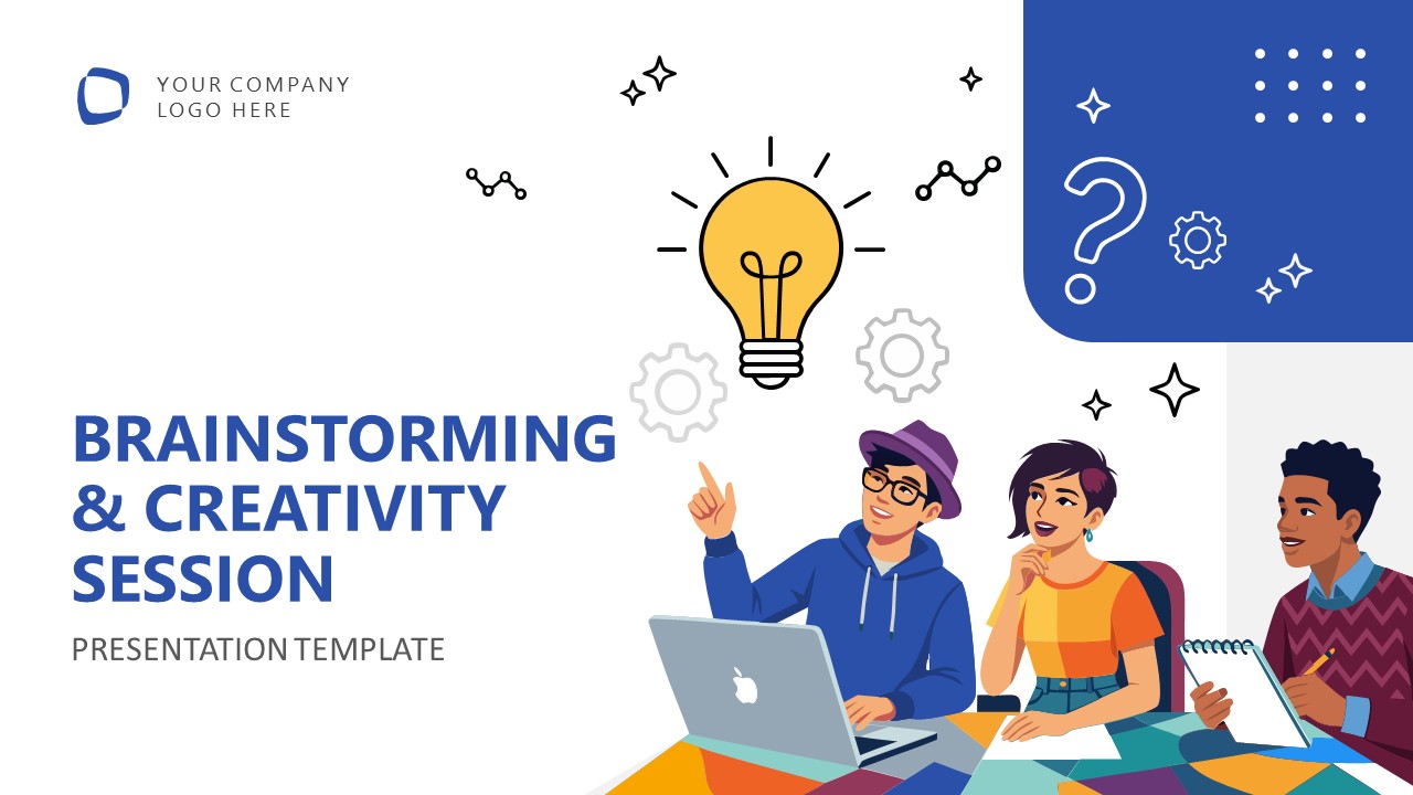Opening Slide - Brainstorming Creativity PowerPoint Presentation
