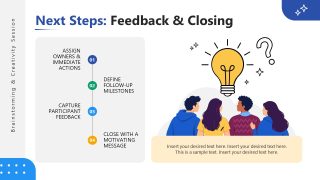 Session Closing - Brainstorming Creativity PPT Presentation