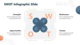 PPT SWOT Analysis Diagram Slide