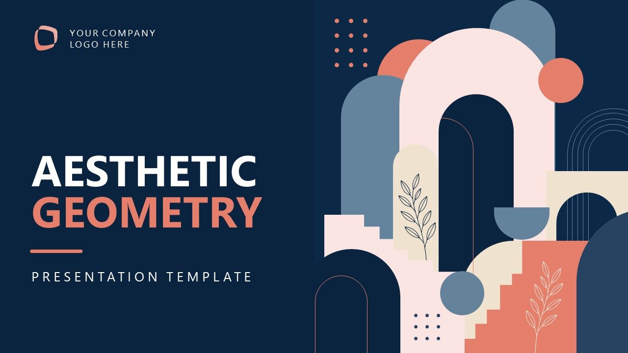 Aesthetic Geometry PowerPoint Template