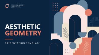 Aesthetic Geometry Presentation Template