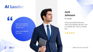 AI Presentation Slide Layout 
