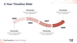 Timeline Overview - Pixel Perspective Slide Deck