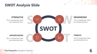 SWOT Analysis - Pixel Perspective Presentation Template