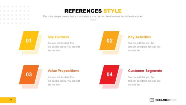 4 Steps References of Research PPT