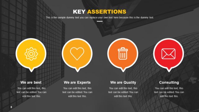 Key Assertions PowerPoint Research