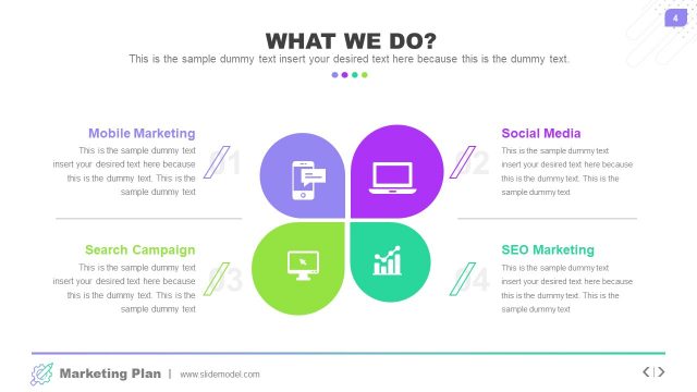 PowerPoint Marketing Plan Business Service