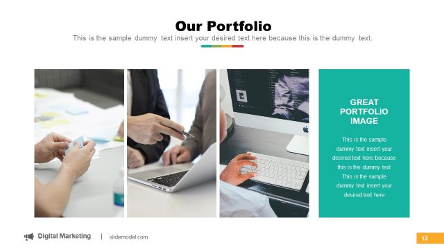 Digital Marketing Portfolio Design Template