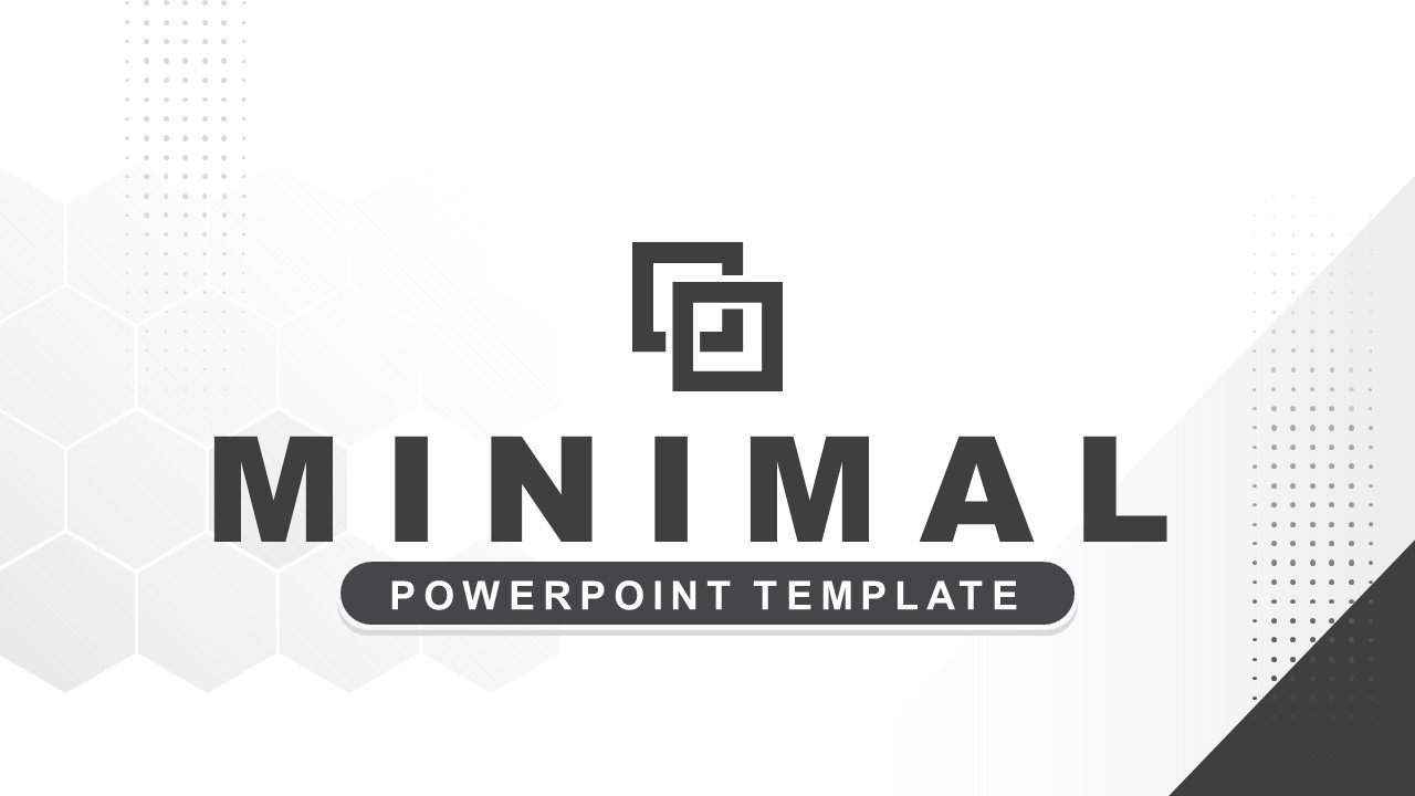 minimalist powerpoint template