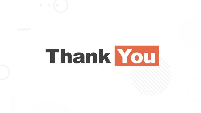 Portfolio & Photography Thank You Slide