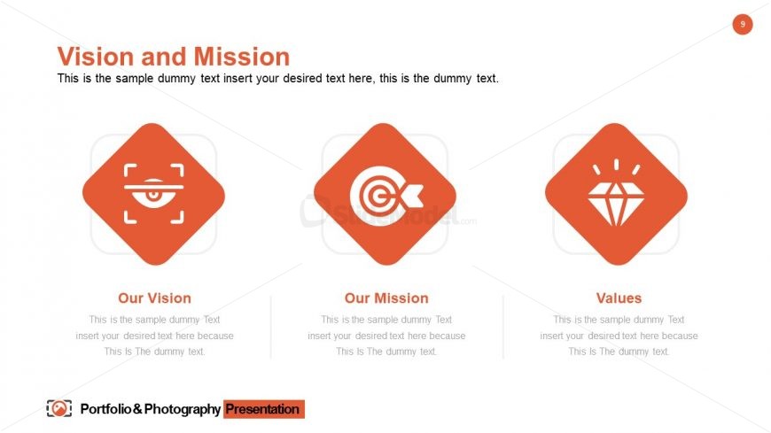 Company Vision and Mission Statement PowerPoint - SlideModel