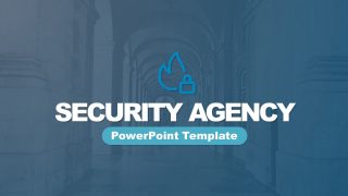 Pitch Deck Template for Security Agency 